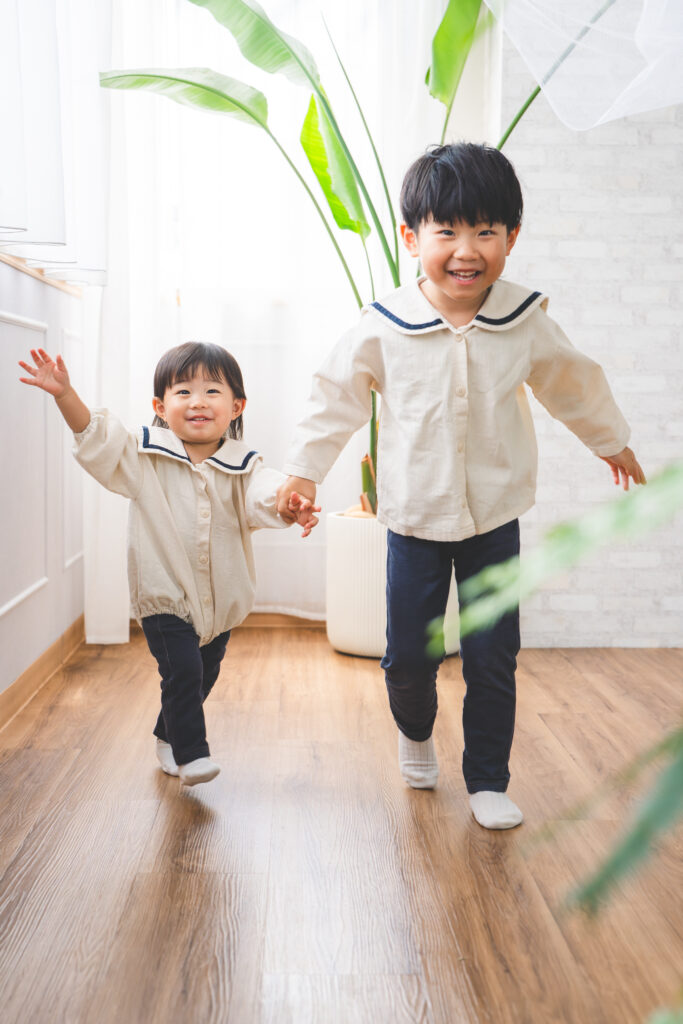 誕生日の記念撮影